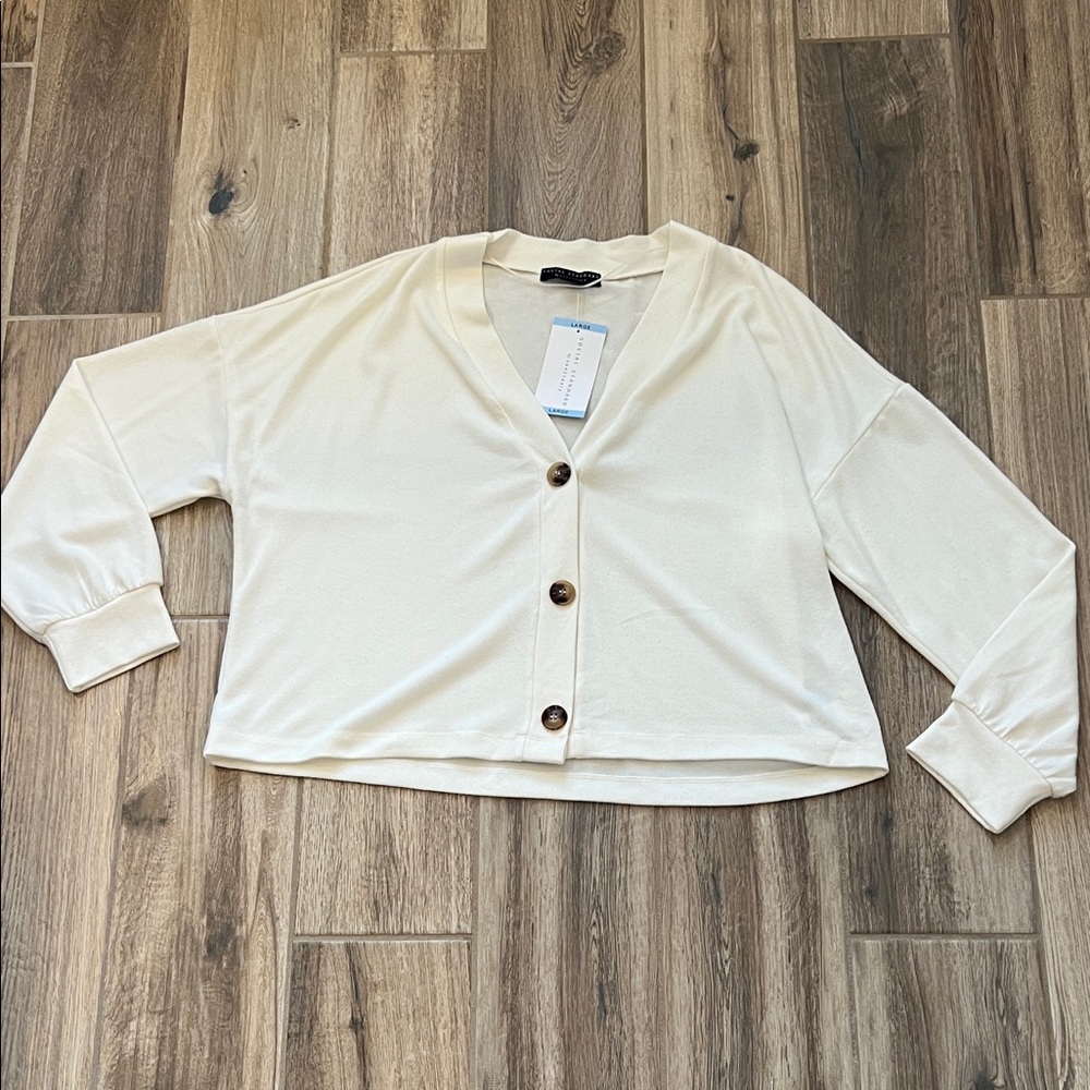 Sanctuary Cream Knit Daytripper Cardigan